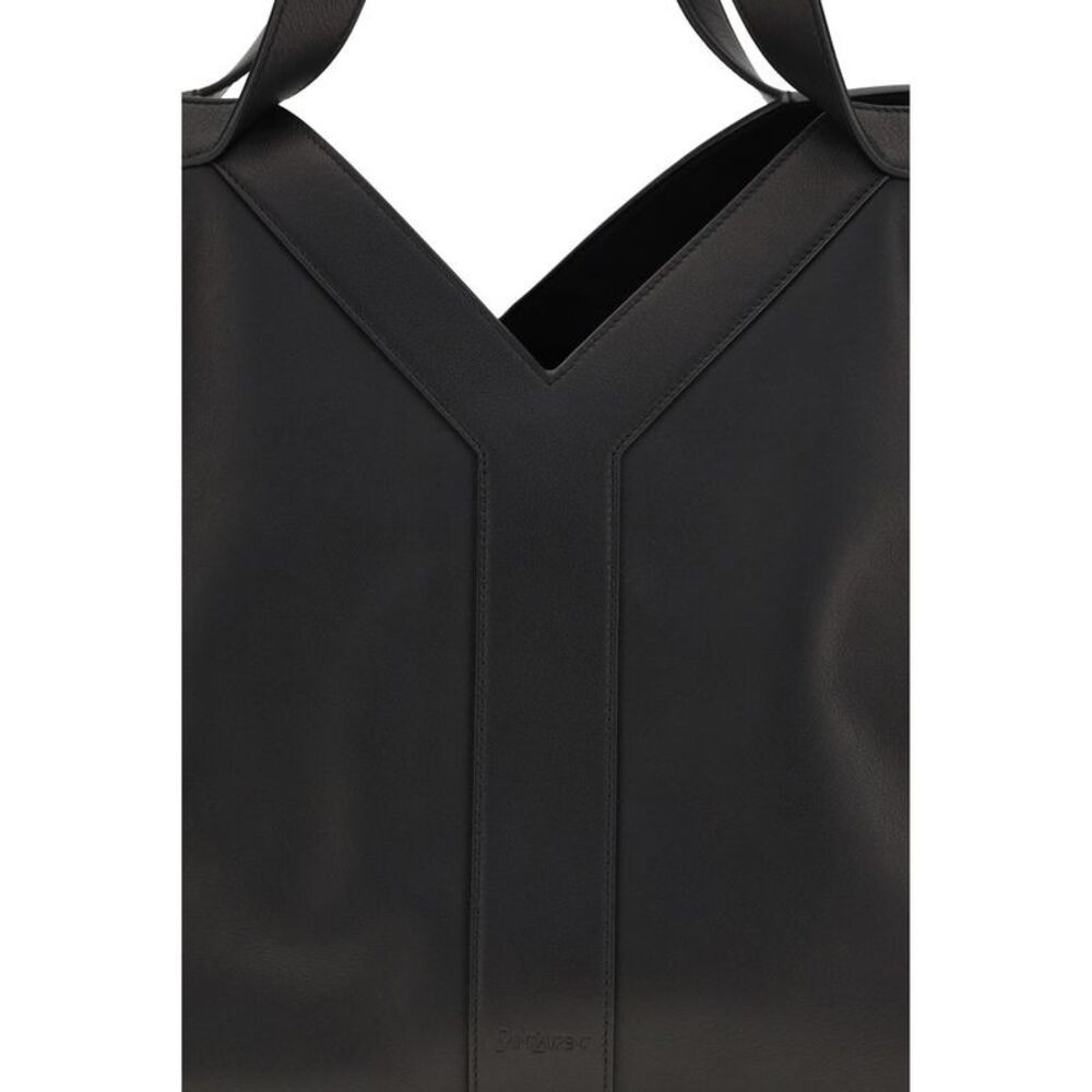 Saint Laurent Black Calf Leather Bos Taurus Shoulder Women's Bag - Picture 4 of 4